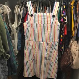 Rainbow overall dress Ban.do